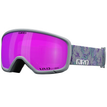 Giro Millie Ski Goggles - Gafas de snowboard para mujeres y jvenes - Correa botnica gris con lente rosa vvida