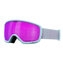 Giro Millie Ski Goggles - Gafas de snowboard para mujeres y jvenes - Correa de refugio mineral ligero con lente rosa vvida