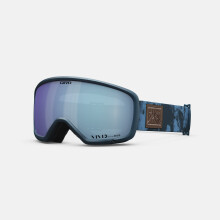Giro Millie Ski Goggles - Gafas de snowboard para mujeres y jvenes - Correa de polvo de nube azul de Ano Harbor con lente real vvida