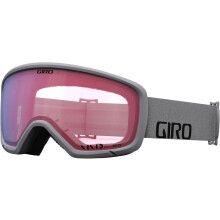 Giro gafas de esqu de giro - gafas de snowboard para hombres mujeres y jvenes - correa gris de marca de palabras con lente infrarroja vvida
