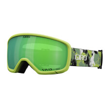 Gafas de esqu de giro reno - gafas de snowboard para hombres mujeres y jvenes - correa de nube verde con lente de esmeralda vvida