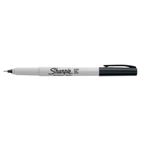 Permanentn    fixky Sharpie Ultra-Free Point, cierne, 24 kusov 2