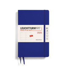 LEUCHTTURM1917 - T denn pl novac 2025 Tvrd v zba Bro ovan v zba (B6+) Atrament (1. janu ra - 31. decembra 2025)