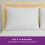 Set of 2 Standard/Queen AllerEase Pillow Protectors - Temperature Balancing  Allergist Recommended - Premium Breathable  Zippered Protectors 2