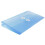 JAM PAPER Envelopes Plásticos com Fecho de Botão e Corda - #10 - 5 1/4 x 10 - Azul - 12/Pack 4