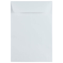 JAM Paper 6 1/2"""" x 9 1/2"""" avoimet kirjekuoret - valkoinen - 25/pakkaus