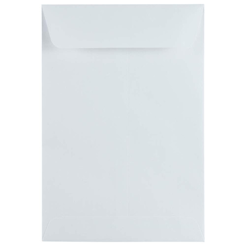 JAM Paper 6 1/2"""""""" x 9 1/2"""""""" Open End Envelopes - White - 25/pack