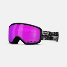 Giro Millie Ski Goggles - Goggles de snowboard para mujeres y jvenes - Data negro/negro Mosh Strap con rosa vvido
