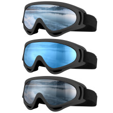 Lyžiarske okuliare SixYard, motocyklové okuliare, 3 ks, snowboardové, snehové okuliare pre mužov, ženy, dospelých a mládež (štýl 7)