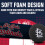 Franklin Sports MLB St. Louis Cardinals Conjunto de Bastão e Bola de Espuma Jumbo, 21 Polegadas, Vermelho 3