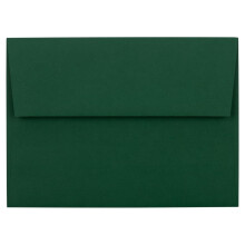 Sobres de invitacin premium de papel Jam A6 - 4 3/4 x 6 1/2 - Dark Green - 50/Pack