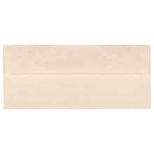 JAM PAPER #10 Business pergamenttikirjekuoret - 4 1/8 x 9 1/2 - Luonnollinen kierrätys - 50 kpl / pakkaus