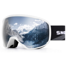 SNOWER Skibriller Sf?riske OTG Anti-Fog Snow Goggles HD Snowboard Goggles med UV400 beskyttelse til m?nd, kvinder og unge