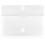 JAM PAPER Envelopes Plásticos com Fecho de Botão e Corda - #10 - 5 1/4 x 10 - Transparente - 12/Pack 2