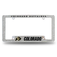 Cadre de plaque d'immatriculation chrom    pour automobile Rico Industries NCAA Colorado Buffaloes 12' x 6' Cadre de plaque d'immatriculation chrom