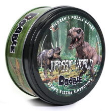Dobble Spot It – Englische Karten, Familien-Partyspiel, 2–8 Spieler, ca. 15 Min, Jurassic & Demon Slayer Edition
