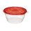 Rubbermaid Container Freezer 50 Oz Round Clear Base, Clear Lid 3 / Box 1