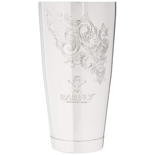 Barfly Cocktailblikje Groot 28 oz (828 ml) Roestvrijstalen logo Etch 1