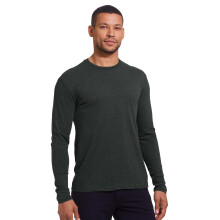 Maglietta termica a maniche lunghe da uomo True Classic - Maglietta termica a maniche lunghe con scollo rotondo - Confezione da 1 normale, grigio