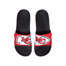 FOCO NFL Mannen Kansas City Chiefs Cropped Logo Slippers S - 7/8