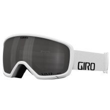 Giro gafas de esqu de giro - gafas de snowboard para hombres mujeres y jvenes - correa blanca de marca de palabras con lente de humo vvido