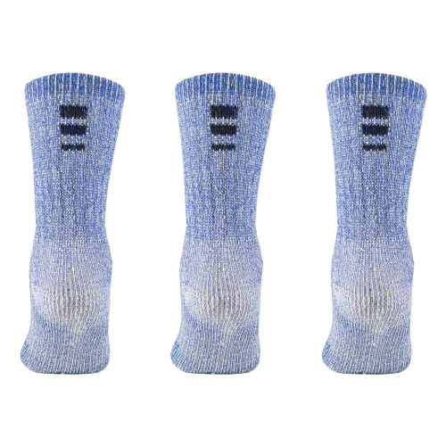 MERIWOOL Kinder-Wandersocken aus Merinowolle, 3 Paar 1