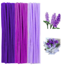 300 stuks pijpreinigers chenille-stengel 3 pastel snoepkleurige pijpreinigers set voor pijpreinigers doe-het-zelf kunst ambachten decoraties chenille