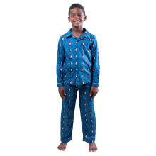 Ultra Game NBA Giovent ufficiale in 2 pezzi Super Soft Button Down Pigiamas Set Minnesota Timberwolves Boys Bacini 7