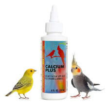 Suplemento Líquido de Cálcio Plus Morning Bird para Aves - Fórmula de Cálcio Líquido com Magnésio e Vitamina D3