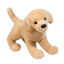 Douglas Mandy Yellow Lab Plush - 16-inch Cream Stuffed Puppy with Realistic Airbrushed Ears & Weighted Paws (Code 1804)