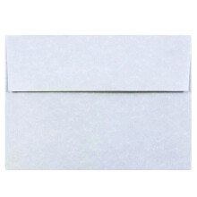 Invito di pergamena di carta Jam A7 - 5 1/4 x 7 1/4 - riciclato blu - 50/pacchetto
