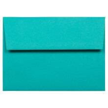 JAM PAPER A7 värilliset kutsukuoret - 5 1/4 x 7 1/4 - Merensininen kierrätetty - 50 kpl / pakkaus