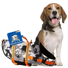 Paws Aboard Dog Life Jacket - Houd uw hond veilig met een neopreen zwemvest voor zwemmen en varen - Verkrijgbaar in verschillende maten Kleur en ontw