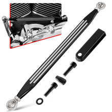 Amazicha Black Shift Linkage kompatibel til Harley Davidson Softail Touring Road King Electra Glide Road Glide 1980-2024
