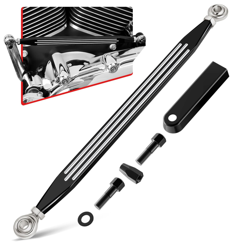 Amazicha Shift Linkage Compatible For Harley Davidson Softail Touring Road King Electra Glide Road Glide 1980-2024 Black 712217082099