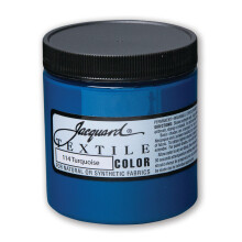 Pintura Têxtil Jacquard Turquesa