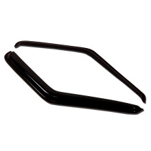 TuningPros WV-051-23 Vinduesvisirafviser Rain Guard Dark Smoke 2-stk.