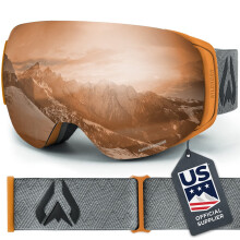 Wildhorn Roca Skibriller M?nd Damer skibriller kid.Anti-t?ge/ridse 100% UV-magnetisk linse-Snowboard Snebriller M?nd Damer Voksen