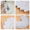 Conjunto de Estênceis de Letras Grandes de 4 Polegadas - 42 PCS Estênceis de Plástico Reutilizáveis com Números e Símbolos 3