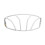 EvoShield XVT Fastpitch Batting Helm-Gesichtsmaske     Wei   , Gr      e L 3