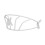 EvoShield XVT Fastpitch Batting Helm-Gesichtsmaske     Wei   , Gr      e L 2