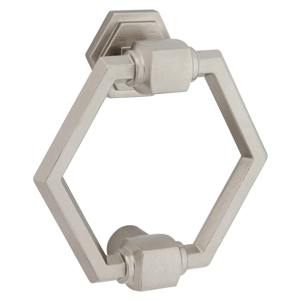 National Hardware N336-707 Powell Door Knocker Satin Nickel 886780029321
