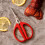 Joyce Chen Original Unlimited Kitchen Scissors All Purpose Kitchen Shears With Comfortable Handles Red 2 Pack 2