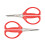 Joyce Chen Original Unlimited Kitchen Scissors All Purpose Kitchen Shears With Comfortable Handles Red 2 Pack 1