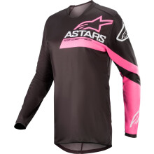 Alpinestars Stella Fluid Chaser Jersey Black/Pink Fluo XS (3782422-1390-XS)