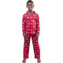 Ultra Game NBA Offizielles 2-teiliges superweiches Pyjama-Set mit Knopfleiste, Philadelphia 76ers, Jungen, Gr e 7