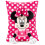 Travesseiro Snuggle 3D Disney Minnie Mouse - Travesseiro de pelcia rosa super macio - Mede 15 polegadas 1