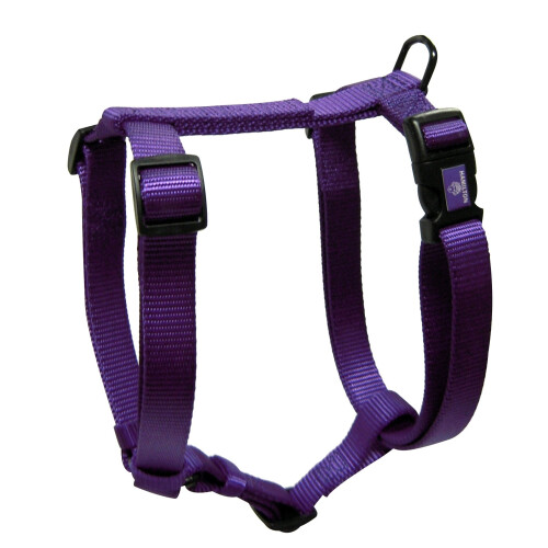 Hamilton Arnês de Cão Ajustável Hamilton, Nylon, Roxo, 1" x 40-50"