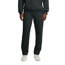 Pnsk fleecov teplky Fruit of the Loom Eversoft s kapsami Odvdejc vlhkost a prodyn Velikosti S-4X Cern Heather Mal