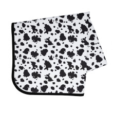 BapronBaby Cowhide Splash Mat - Waterproof Catch-All for Under High Chairs Floors Tables Playtime or Arts & Crafts - Machine Washable - 45"""" x 45